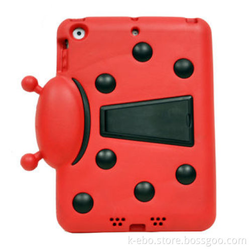 Smart case cover for iPad air, back kickstand for free standing, new fashion kids cute designNew